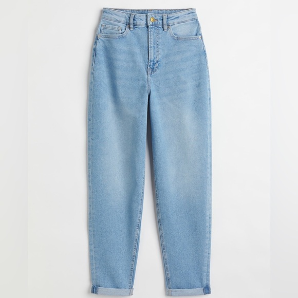 H&M Denim - Divided H&M Jeans US 4 Women’s Mom Jeans High Rise Comfy Soft Pants